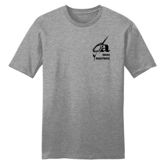 DA Dance T-Shirt - Left Pocket (Heather Grey)