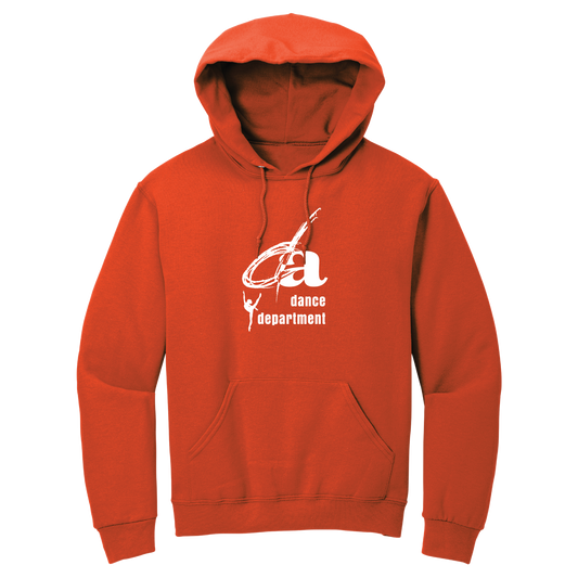 DA Dance Department Pullover Hoodie - Burnt Orange